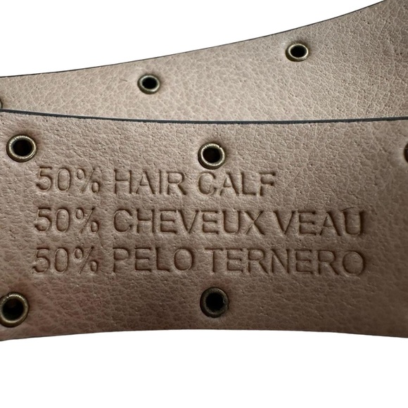 NWOT: Urban Outfitters Leopard Print Belt - Black and Tan - Picture 7 of 15